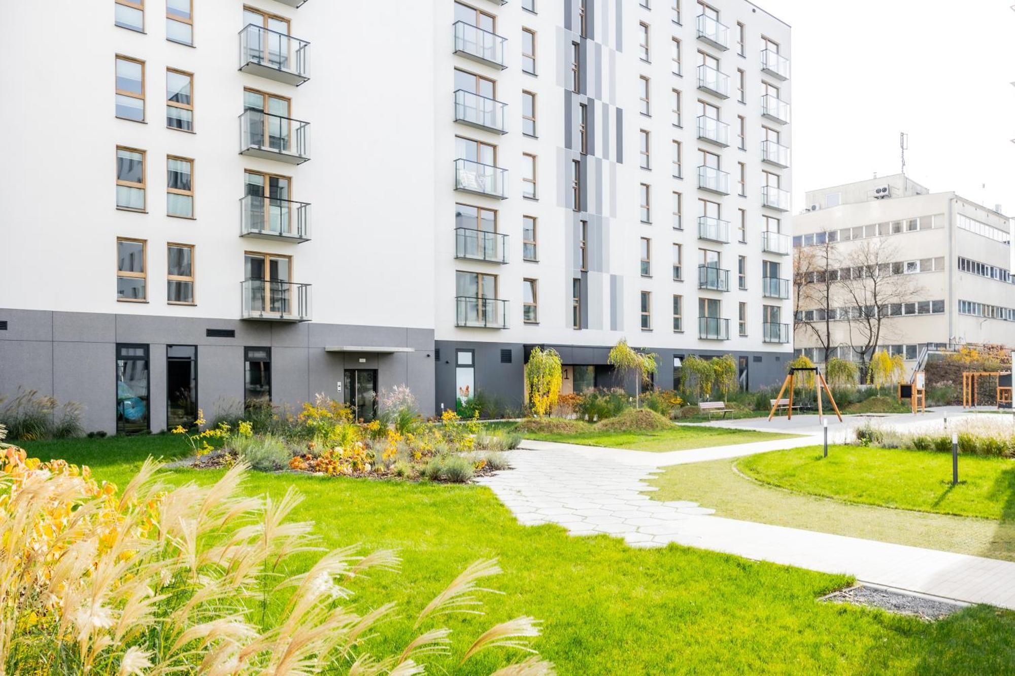 Aparthotel Mokotow Business Center By Noclegi Renters Varsovie Extérieur photo