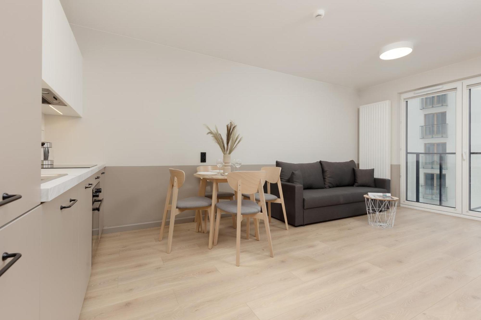 Aparthotel Mokotow Business Center By Noclegi Renters Varsovie Extérieur photo