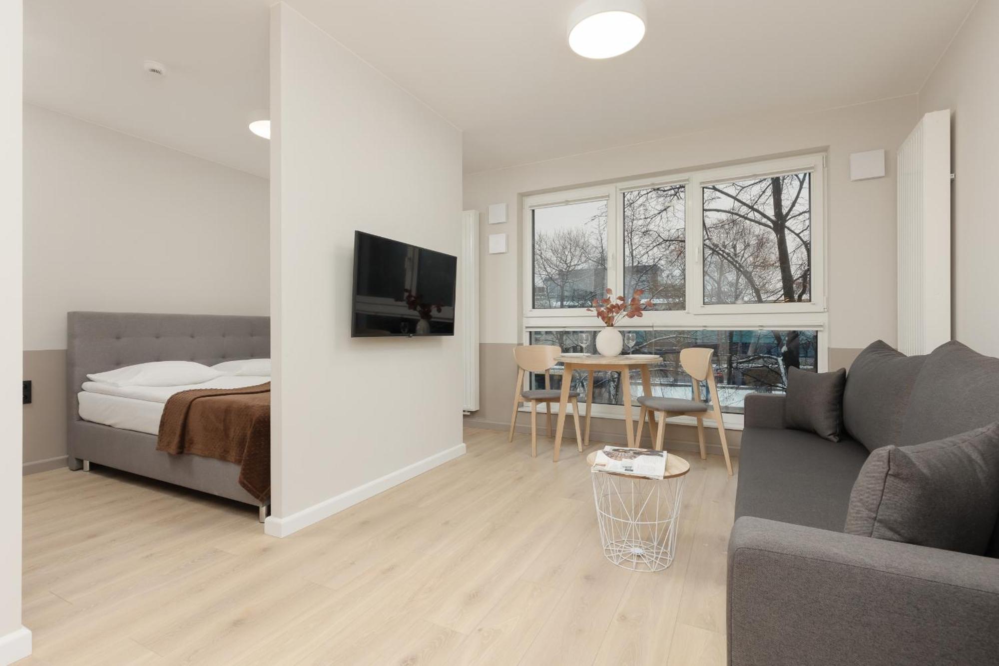 Aparthotel Mokotow Business Center By Noclegi Renters Varsovie Extérieur photo