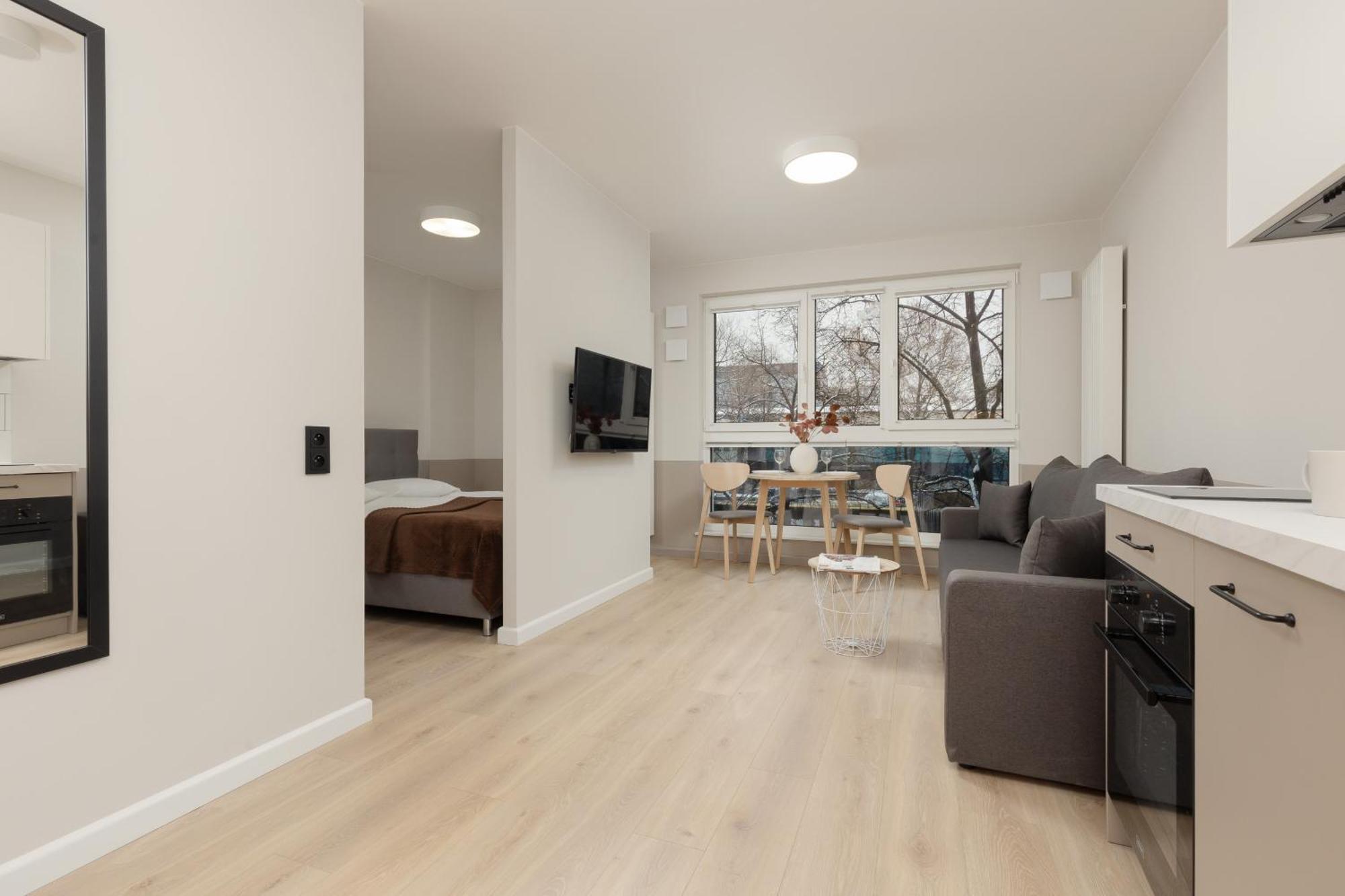 Aparthotel Mokotow Business Center By Noclegi Renters Varsovie Extérieur photo
