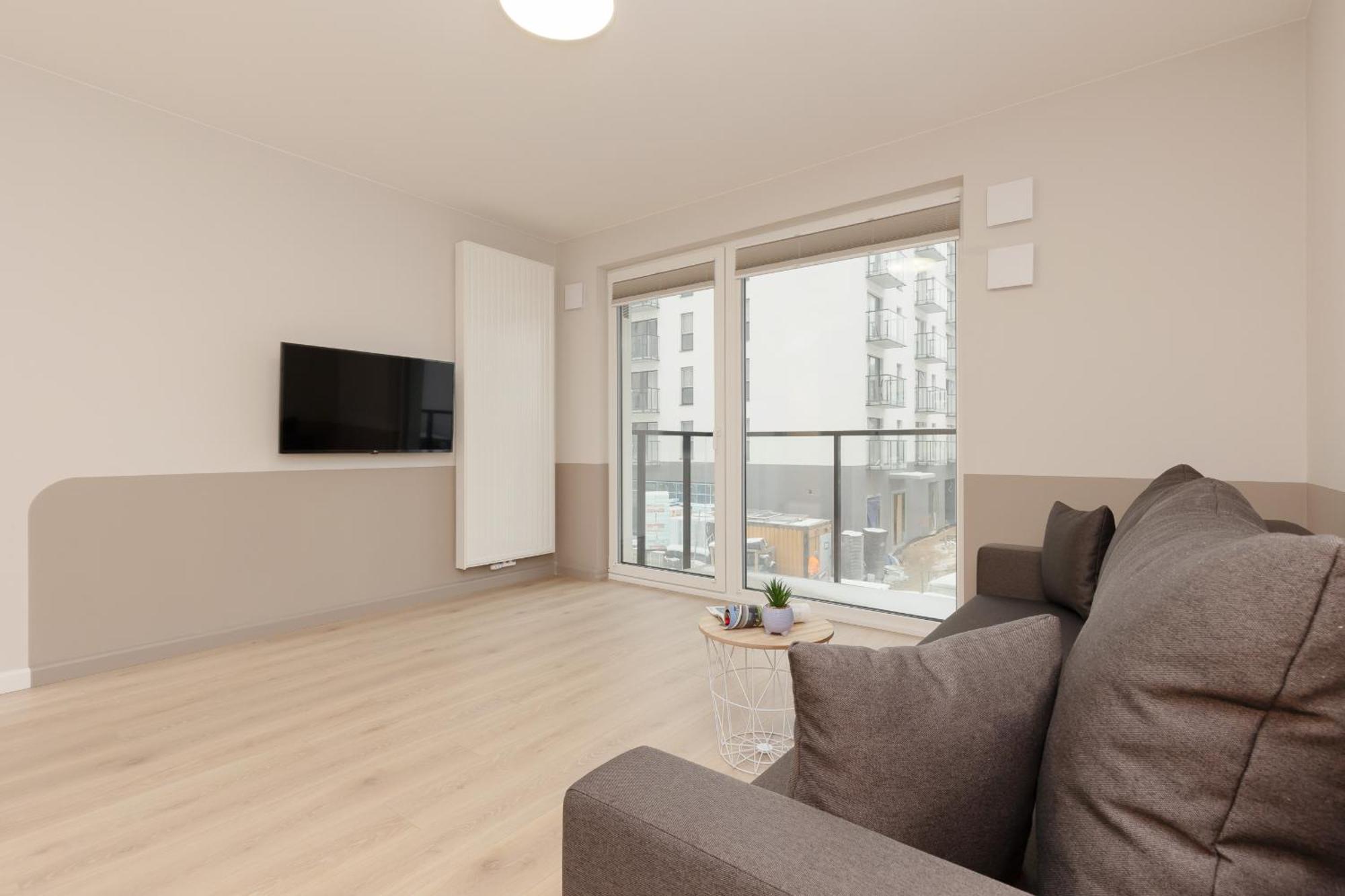 Aparthotel Mokotow Business Center By Noclegi Renters Varsovie Extérieur photo